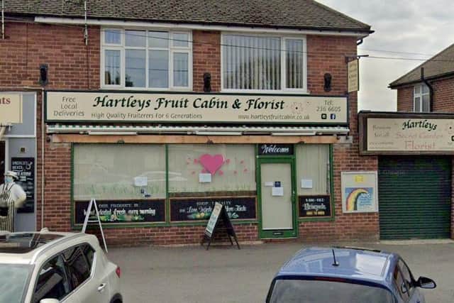 This fruit and florist shop in Bradway could soon be turned into a chip shop if plans are approved by Sheffield Council