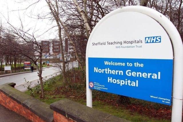 Northern General Hospital in Sheffield.