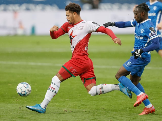 The former Manchester City youth product has tasted senior football entirely in Belgium with Zulte Wargem and now Excelsior. Humphreys may be an ideal target for Pompey due to the Englishman's ability on the ball and composure in possession.. The 23-year-old has been a member of a defence that has kept two clean sheets this term. (Photo by BRUNO FAHY/BELGA MAG/AFP via Getty Images)