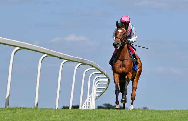 Enable, with Frankie Dettori aboard. Photo by Francesca Altoft/Pool via Getty Images
