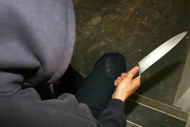 Over the last three months, the average is about 20 to 25 knife crimes in Barnsley."