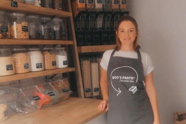 This zero waste shop, where shoppers can refill their own containers with dried foods, cleaning products and toiletries, opened in August.