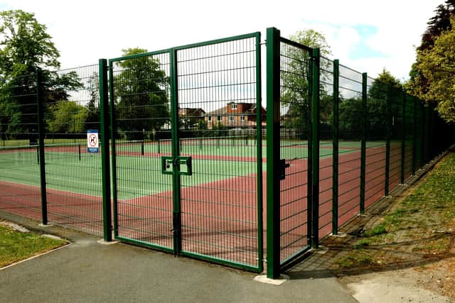 Tennis courts have reopened across Sheffield.