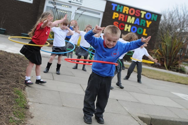 Ten years ago, these Throston Primary School pupils raised money for Sport Relief by hula hooping. Were you a part of this 2010 fun?