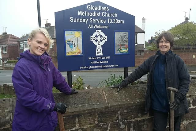 The project is based at Gleadless Methodist Church on White Lane, Sheffield.