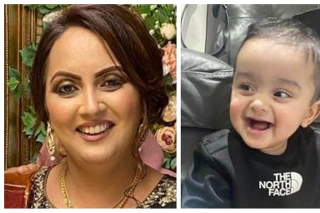 Mona Rehman and her son Abdul, who was born at just 29 weeks after an emergency caesarean. Mona has praised the life-saving care they received from staff at Sheffield Teaching Hospitals