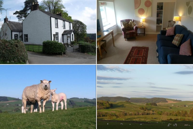 Free fishing and farm activities are two of the attractions at 365 acre Boreland Farm, situated in rolling hills 10 miles north of Dumfries. The one bedroom can sleep up to two adults and two children, includes a private kitchen and lounge, and is available from around £560 for a week.