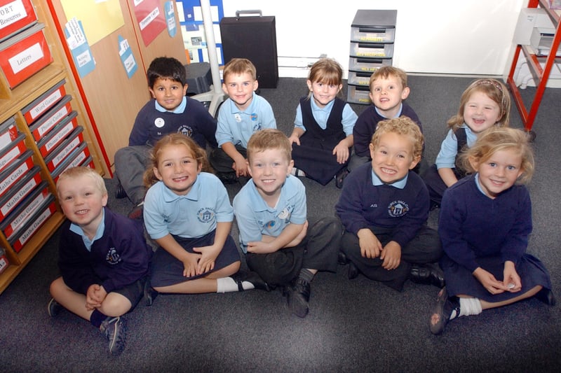Lovely smiles from these new starters at Elwick Hall Primary School. Does this bring back wonderful memories?