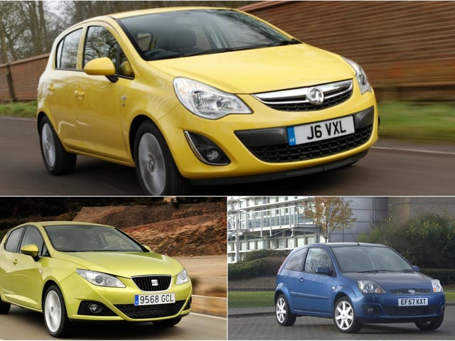 Bad news for a couple of best-sellers, with Vauxall and Ford among the least dependable small cars.
Vauxhall Corsa (2005-2014) 73%; Seat Ibiza (2008-2017) 82%; Ford Fiesta diesel (2008-2017) 82.3%