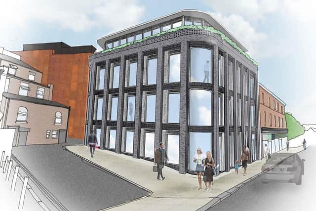An artists' impression of the new site.