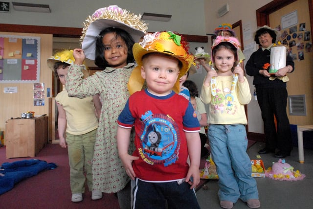 A wonderful photo from 2009 at the Sure Start All Saints in South Shields. Remember this?