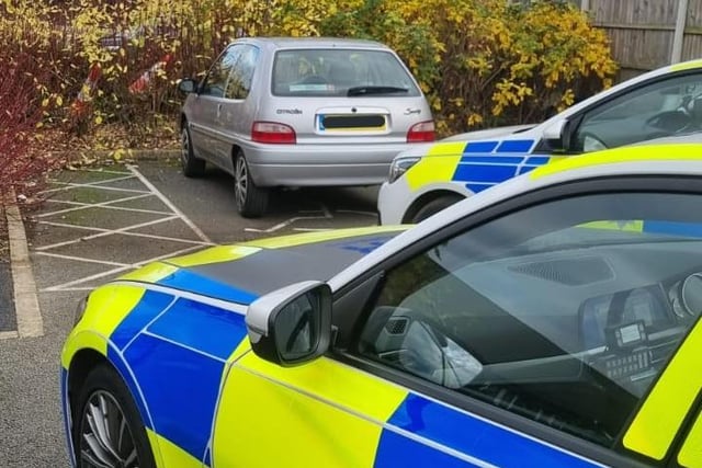 Caught in Shirebrook. 
Police tweeted: "A couple of hours well spent by us and @ShirebrookSNT locating this serial disqualified driver. 
"Arrested and remanded to court."