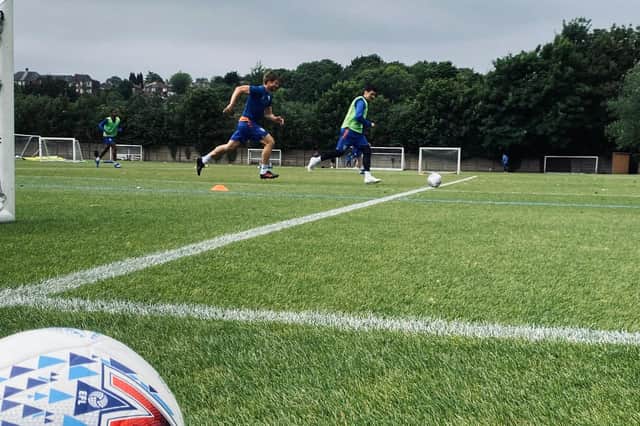 Sheffield Wednesday are back in contact training now, and will play an in-house friendly today... (via swfc.co.uk)