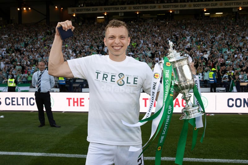 Canadian international who has proved an instant hit with supporters due to his impressive tenacity and workrate since sealing his move to Celtic in January. Became the quickest Celtic player to clinch a treble within five months of his arrival.