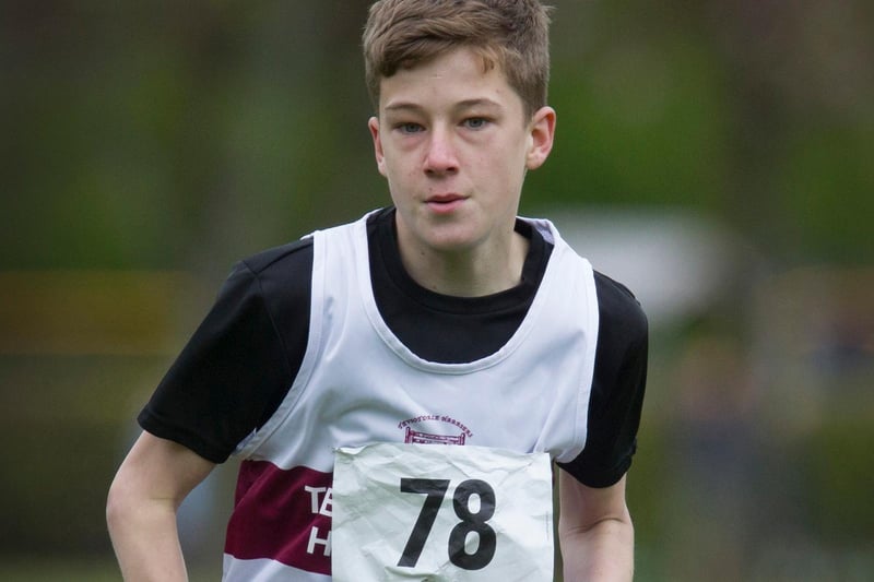 Charles McKay was the fastest under-17 boy at Teviotdale Harriers' last races of the season