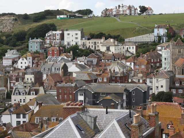 The local authority area with the highest level of child poverty in the South East is Hastings, at 37.8%