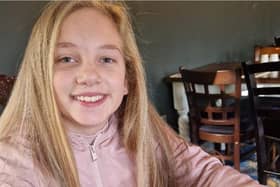 Macie Laming, 10, is embarking on a seven mile walk through Sheffield on April 13 to raise money for Sheffield Children's Hospital.
