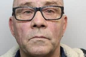 Pictured is Paul Leach, aged 62, of Dearne Road, Bolton-upon-Dearne, Rotherham, who has been sentenced to 72 months of custody after he admitted sexually assaulting a woman in her own home.