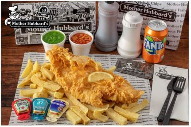 Fish and chips at Mother Hubbard's on London Road will cost just 45p tomorrow for the first 1,000 customers