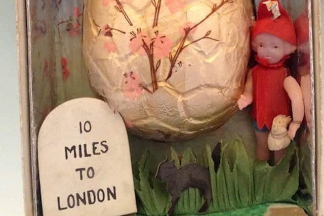 83-year-old Easter Egg that's been passed down through three generations. See SWNS story SWSMegg. A family has proudly displayed the world's oldest chocolate Easter egg for the 83rd year in a row. The foil wrapped egg was given to Alice Bennett by her son Frank Bennett in March 1940, as a present to commemorate him joining the army during World War II. She said it was "too nice" to eat - and instead proudly displayed it in her lounge every Easter - a tradition carried on by Frank, and now his son Martin, 75.