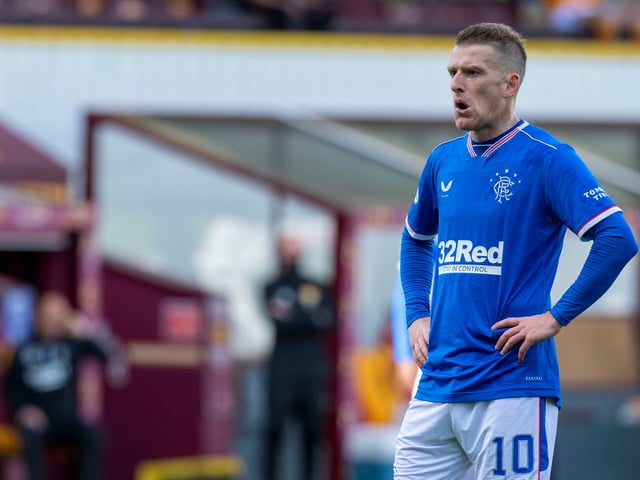 His effectiveness was stifled by Motherwell's system who allowed the Rangers man lots of time on the ball but few avenues in which to attack.