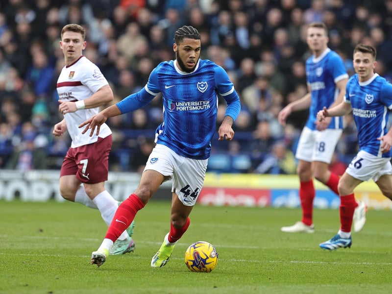 The on-loan Brentford midfielder made 12 appearances for Pompey over the second half of last season, scoring twice. Has joined Championship rivals Swansea for the 2024-25 campaign.