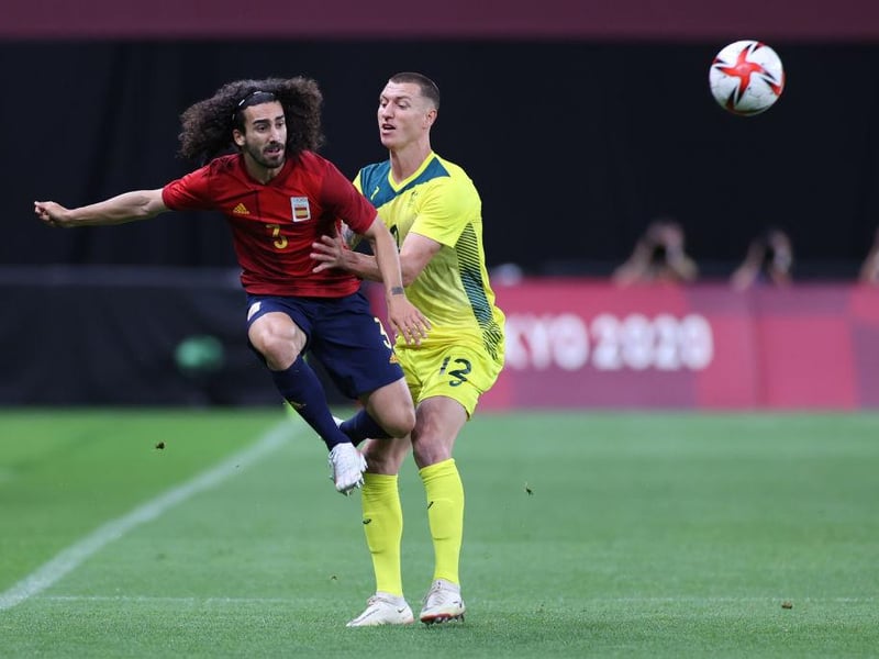 Brighton are still interested in Getafe left-wing back Marc Cucurella who is currently playing for Spain at the Olympics in Tokyo. (Sky Sports)
(Photo by Masashi Hara/Getty Images)
