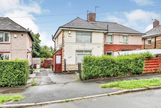 This two-bedroom semi-detached house has a guide price of £95,000. (https://www.zoopla.co.uk/for-sale/details/55527932)