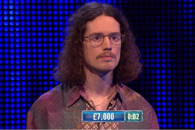 Tom Burton won on The Chase and is now pursuing his dream in Sheffield (Image: ITV)