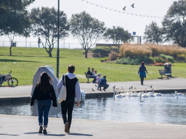 Canoe Lake, in Southsea, is somewhere reader Mike Jackson used to love taking his children.