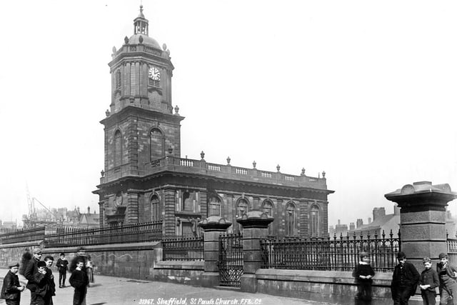 St Paul's Church,, was largely completed by 1721. The church was built in the Baroque style, with the street frontage dominated by an Italianate tower. It lasted for 217 years.