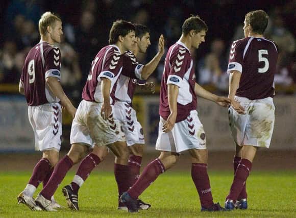 Hearts defeated Alloa Athletic 4-0 the last time the sides met in the League Cup. Picture: SNS
