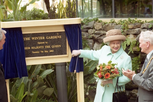 Queen Elizabeth II was pictured at the opening of Sunderland's Winter Gardens. Did you get to see her?