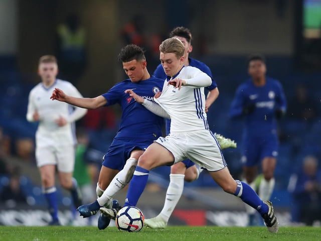The highly-rated Birmingham City youngster is let out on loan to get some first team experience under his belt, and makes Portsmouth's starting XI. (Photo by Dan Istitene/Getty Images)