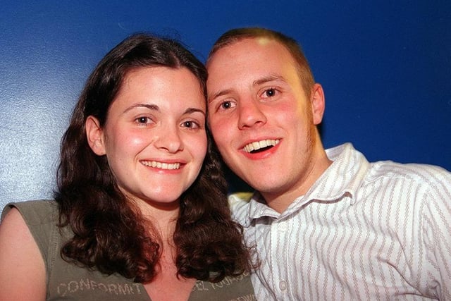 Sarah and Ben at The Leadmill in June 2003
