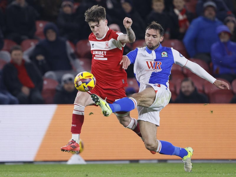 Has been extremely impressive on loan at the Riverside Stadium, with his form on the right-wing earning him a regular starting spot in Steve Clarke's Scotland side. One of the first-names on Michael Carrick's team sheet, Doak has six goal contributions from his 15 starts. Currently creating more chances than 91% of other wingers in the EFL Championship, he has carved out a total of 36 chances for Middlesbrough so far this term.