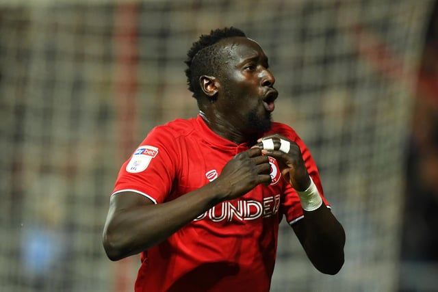 Bristol City striker Famara Diedhiou could be set to leave the Robins this summer, with Fenerbahce being credited as having an interest in the Senegal international. (Fotospor)