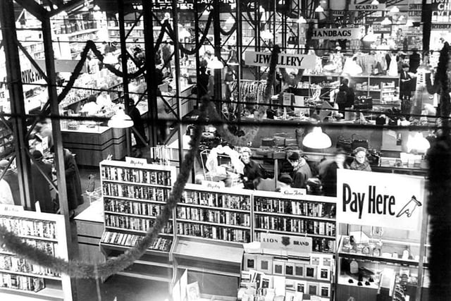 Shoppers in Joplings in December 1958. Does this bring back happy memories? Photo: Bill Hawkins.