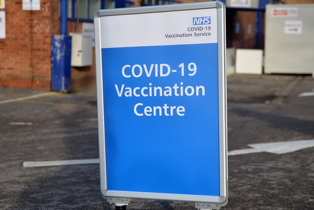 First look at the new Mansfield vaccination site.
