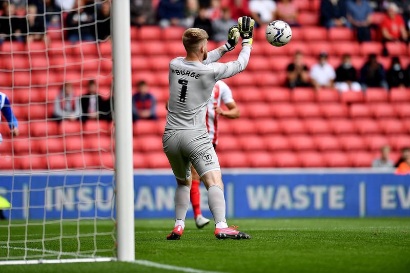 It was his error that let MK Dons back into the game, his throw out from the back straight to the MK Dons midfield. To his credit he responded well from there, making some key saves. 5