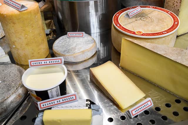 Cheeses in France. Picture: Bertrand Guay/AFP via Getty Images