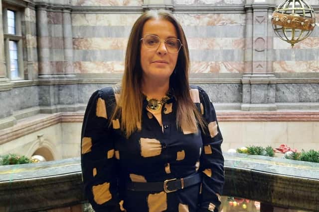 Coun Dawn Dale, chair of Sheffield City Council's children, education and families policy committee, put forward a council motion opposing the end of the government's Household Support Fund. Picture: Sheffield Labour