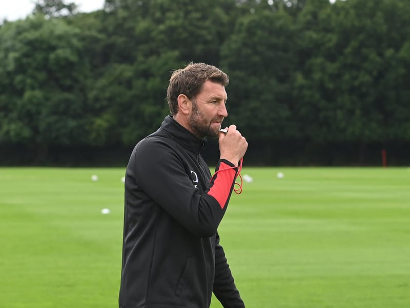 Goalkeeper coach Paul Gerrard