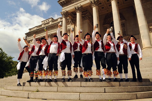 Cheers from Victory Morris at Portsmouth Guildhall in 2009. Picture: Malcolm Wells 093002-3260