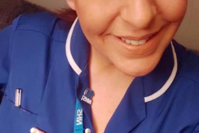 This is my Mum Claire Eldred ☺️ She works as a Nurse, specialising in Mental Health. She also works in the locality as a community Nurse. Picture sent in by Kelly-marie Bull 