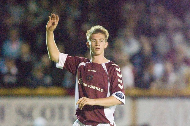 Another debutant for Hearts. Now back in the top-flight with Livingston.