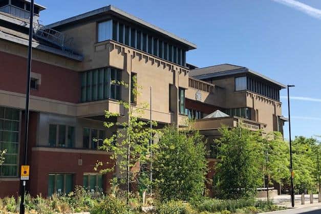Sheffield Crown Court, pictured, has heard how a married Sheffield man has been spared from jail after he had "groomed" a 15-year-old schoolgirl.