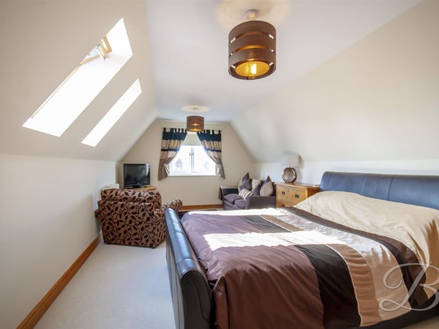 Bedroom one, on the first-floor.