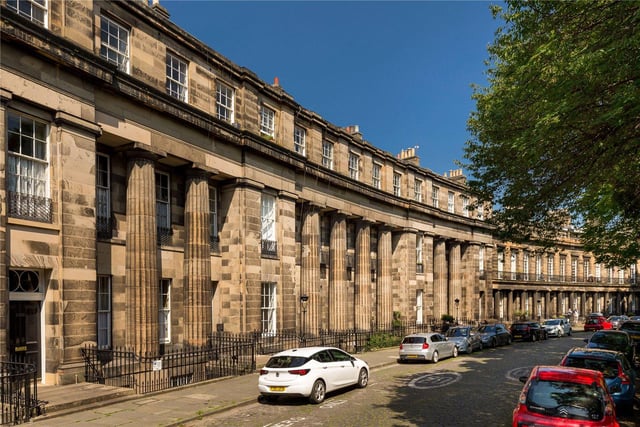 The property is situated at 19 St Bernard's Crescent and is considered one of Edinburgh's most exclusive addresses. The surrounding area of Stockbridge and the New Town have a huge range of shops, bars, restaurants and more