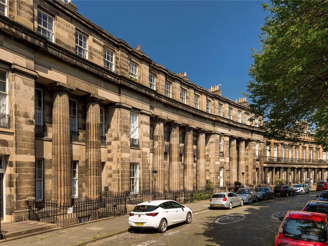 The property is situated at 19 St Bernard's Crescent and is considered one of Edinburgh's most exclusive addresses. The surrounding area of Stockbridge and the New Town have a huge range of shops, bars, restaurants and more
